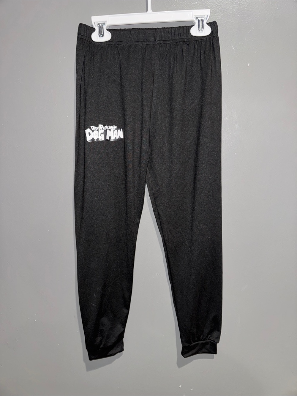Black Kids Joggers with White Logo - Unbranded